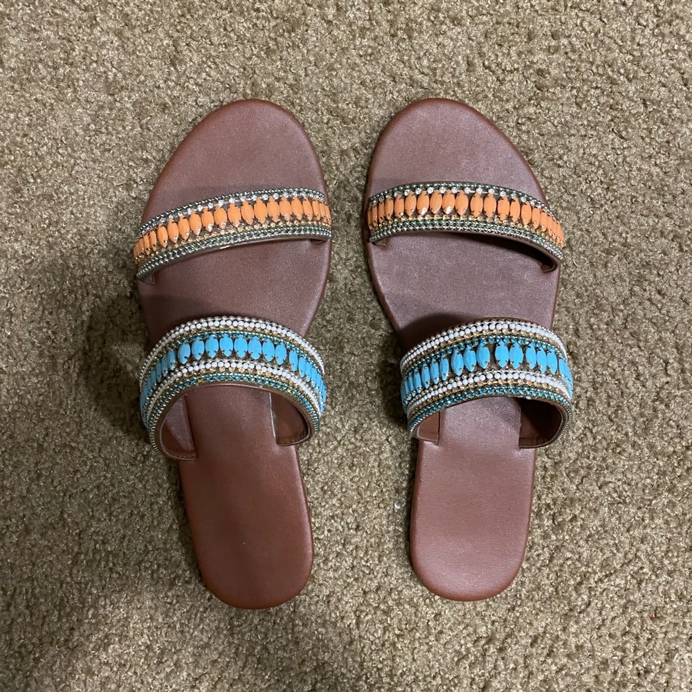 Jeweled Sandals